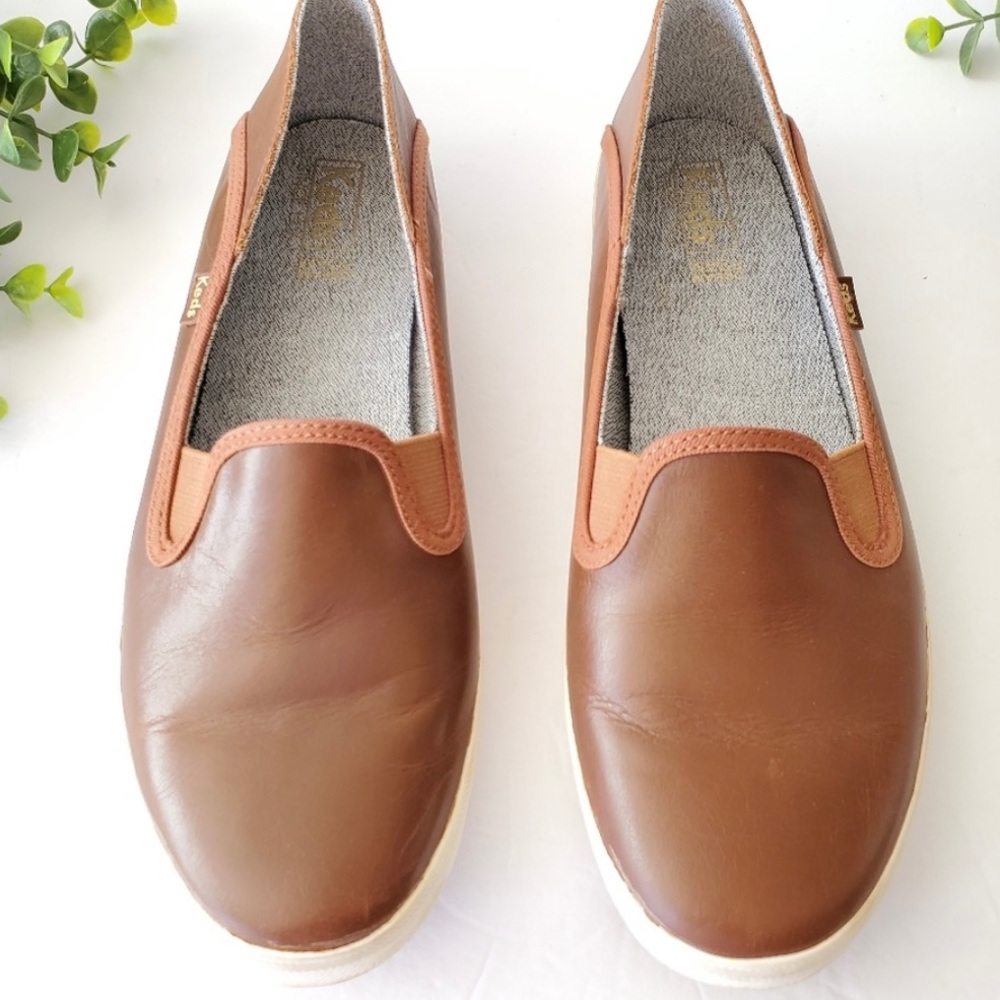 Keds Leather Slip-ons Sneakers